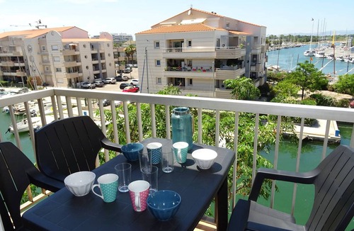 Le Port Apartment | 2-Room Apartment Marina View with Terrace and Parking