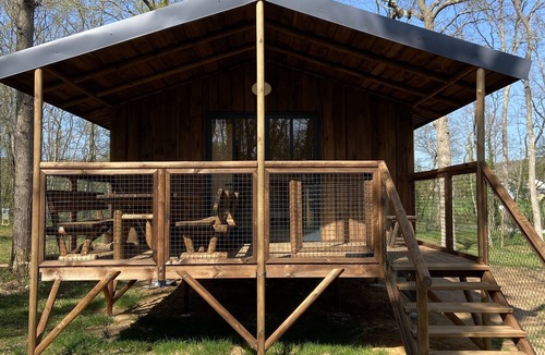 Sille-le-Philippe House | 3 wooden cabins in the heart of nature in the Chanteloup forest