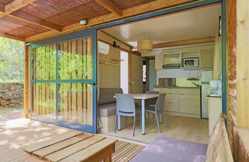 Lablachere Ski Chalet | 37m² Chalet with Terrace in Lablachère