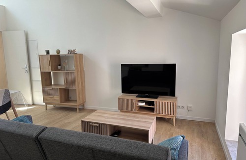Sauxillanges Apartment | 4-bed family apartment with hanging net and arcade terminal