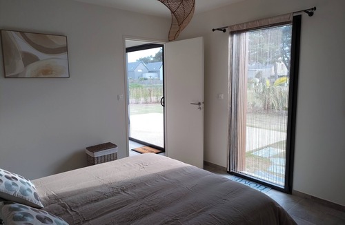 Portbail House | 400m from the beach, new house for relaxation