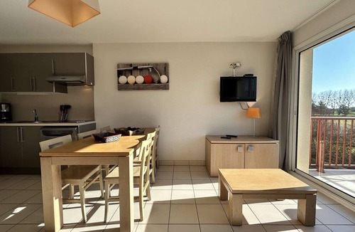 Sables-d'Or-les-Pins Apartment | 6-person duplex with pool collective and golf view in Fréhel | Ref 100