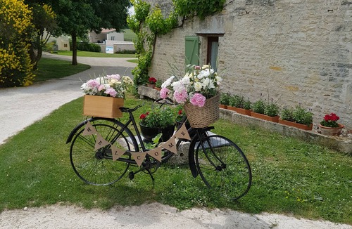 Saint-Pierre-d'Amilly House | A gite for 2 people in an estate of 6 gites