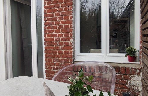 Marcq-en-Baroeul Apartment | Accommodation, terrace and secure, covered parking lot 5 minutes from Lille