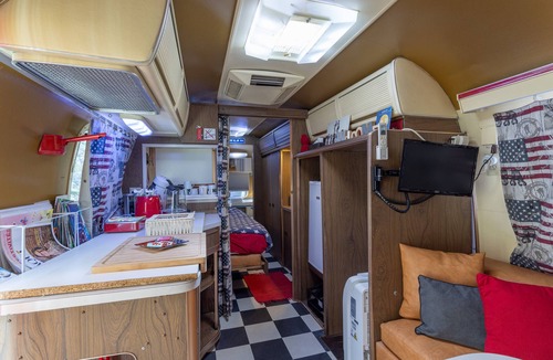 Saint-Nazaire House | Airstream Trailer with Pool Access and Wi-Fi