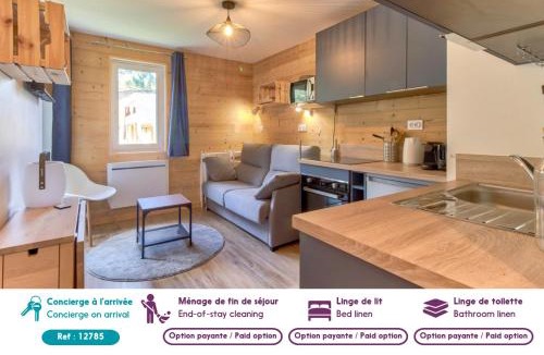 Genos Apartment | Ambiance chalet pour 4 - 80m des pistes