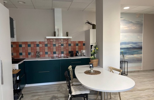Freyming-Merlebach Apartment | Apartment "Calina" with Private Terrace, Wi-Fi and Air Conditioning