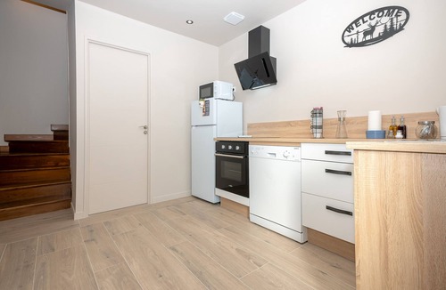 Les Abrets en Dauphine Apartment | Apartment 'La Maison Du Soyeux Ga' with Private Terrace, Wi-Fi and Air Conditioning