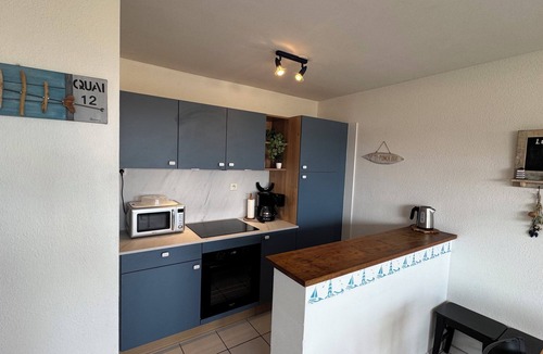 Perros-Guirec Apartment | Apartment T 2 PERROS GUIREC PANORAMIC SEA VIEW ROSE GRANITE COAST