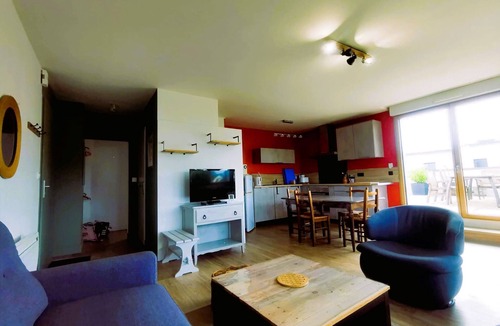 Saint-Brieuc Apartment | Appart 4 pers - Sea view - Terrace & Private parking