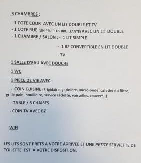 Chateau-Gontier Apartment | appart simple entier 3 chambres avec cour pour 2 a 7 personnes à château-gontier