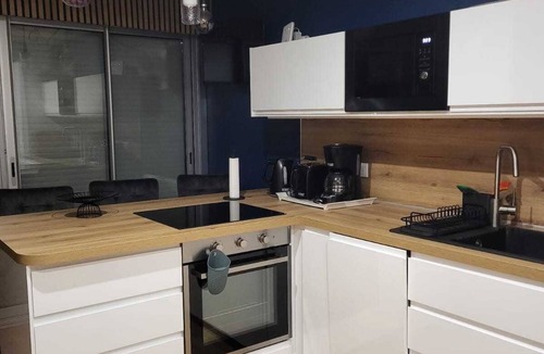 Quiberon Apartment | Appartement avec loggia vue mer port Maria