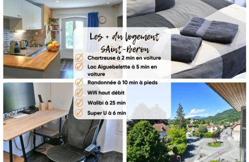 Saint-Beron Apartment | Appartement Cosy - Business & Détente - Lacs & Chartreuse - Proche A43