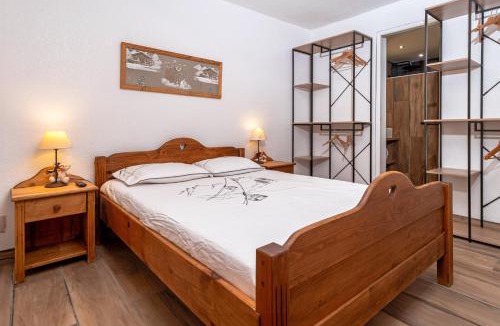 Mont-de-Lans Ski Chalet | Appartement dans chalet 5 pièces, 14 pers, 4 ch, WiFi, jardin privé