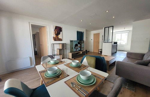 Saint-Nazaire Apartment | Appartement Hyper Centre à 15 Minutes à Pied de la Plage