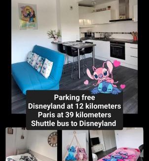 Crecy-en-Brie Apartment | Appartement studio O fil de l'O à 12 kilomètres de Disneyland Paris