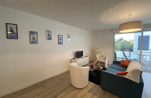 Arzon Apartment | Appartement T3 neuf - Arzon Bourg - Port du Crouesty & Port Navalo
