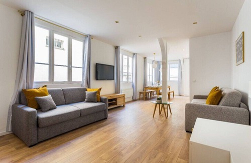 Quartier du Mail Apartment | Appartement8P/Full Equipped/Bonnenouvelle/Bourse