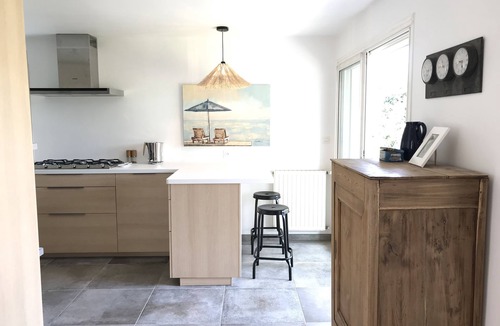 Plouharnel House | Architect house with large garden, beach by bike or on foot by the paths.