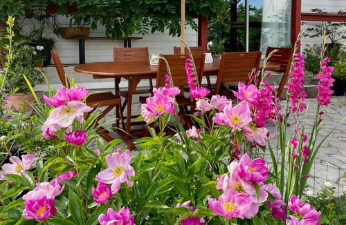 Salies-de-Bearn Bed & Breakfast | Au Bosquet, chambre et salle de bains avec petit déjeuner à 600 m du centre dans un cadre calme et verdoyant