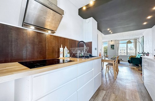 Saint-Marc Apartment | Balcony and sea view: attractive 2-person apartment*Ty Mor*.