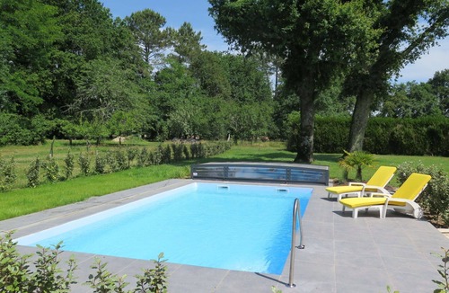 Saint-Geours-de-Maremne Villa | Beautiful private villa for 6 people with A/C, WIFI, private pool, TV, terrace and parking