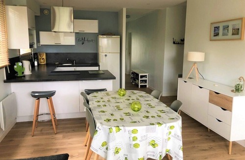 Saint-Cast-le-Guildo Apartment | Beautiful 2-bedroom apartment, tastefully decorated, located in a residence facing.