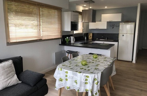 Saint-Cast-le-Guildo Apartment | Beautiful 2-bedroom apartment, tastefully decorated, located in a residence facing.