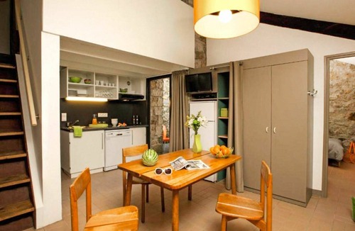 Chambonas Apartment | Beautiful apartment for 6 guests with pool, WIFI, TV, terrace and pets allowed