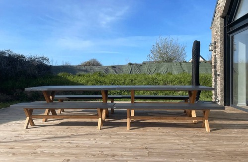 Plestin-les-Greves Cottage | Beautiful architect-designed country house, pétanque and hiking, beaches 5 min away!