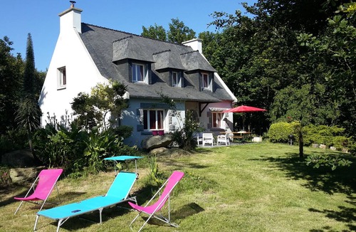 Ploudalmezeau House | Beautiful Breton house with sea view in Tréompan