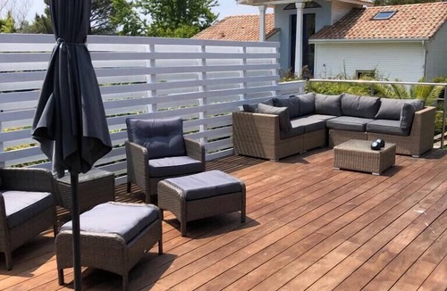 Moliets-et-Maa House | Beautiful Duplex House With Terrace and garden