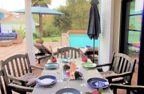 Moliets-et-Maa House | Beautiful Duplex House With Terrace and garden