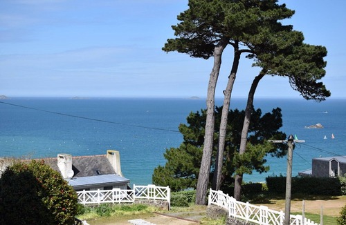 Perros-Guirec House | Beautiful pink granite villa SEA VIEW in PERROS-GUIREC