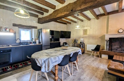 Vicq-sur-Nahon Cottage | Berry cottage: covered terrace, ping-pong, near Beauval Zoo and Valençay Castle
