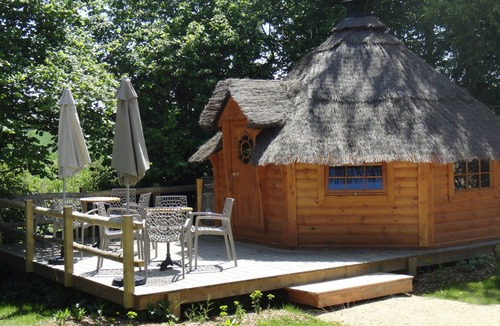 Pleumeur-Bodou House | "Blue Angelite" Barrel for 2 people