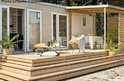 Vernioz House | Bontemps Campsite* - Mobile home Family Luxury Premium 3 rooms 4 people Air-conditioned Jacuzzi