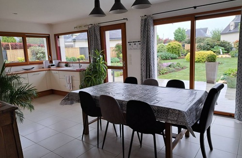 Colpo House | Bright detached house with landscaped garden sleeps 2 to 6, wifi access