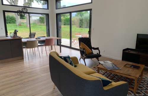 Plouha House | Brug Bihan/Cozy bungalow near all amenities and beach
