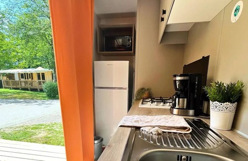 Touquin House | Camping Country Park Les Etangs Fleuris* - Mobile home Select TV LV Clim Plancha 3 Rooms 4 people