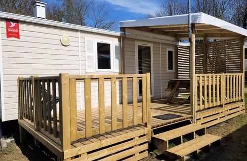 Guillac House | Camping des Cerisiers * - Mobilhome EVO clim Duo 6 people