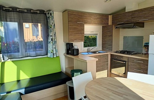Pont-Scorff House | Camping Entre Terre et Mer * - Mobil home Privilege (2 bedrooms) 4 people