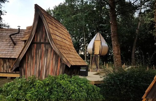 Pont-Scorff Cabin | Camping Entre Terre et Mer * - Goutte d'ô cabin 2 people