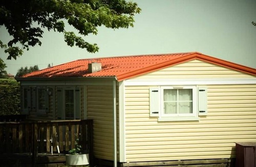 Saint-Bonnet-le-Chateau House | Camping De La Belle Etoile *** - Comfort Mobil Home 3 Rooms 4/5 People