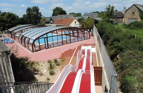 Cahagnolles House | Camping L'Escapade * - Mobile home Grand Large 34m2 (3 bedrooms) + terrace 6 people