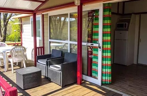 Saint-Gaultier Ski Chalet | Camping L'Oasis du Berry **** - Prestige chalet 3 rooms 4 people PRM