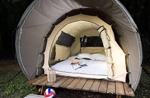 Bagneaux-sur-Loing House | Camping La Rivière Dorée* - Cozy Nest Tent 2 people