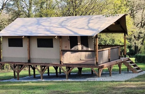 Saint-Nicolas des Eaux House | Camping Le Clos du Blavet * - Lodge Kenya 3 rooms 5 people Without sanitary facilities