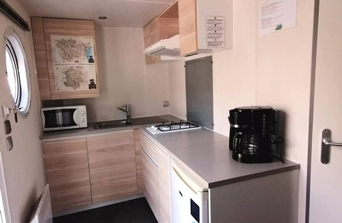 Axat House | Camping Le Moulin du Pont d'Aliès* - O'Hara Mobile Home 2 Rooms 2 People