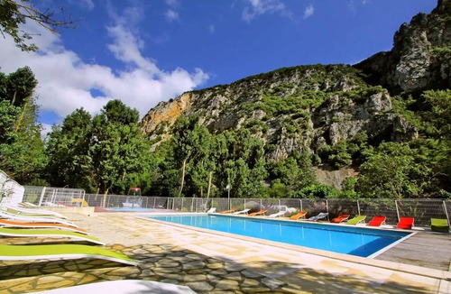 Axat House | Camping Le Moulin du Pont d'Aliès* - Mobilhome Trigano 31 m2 6 persons